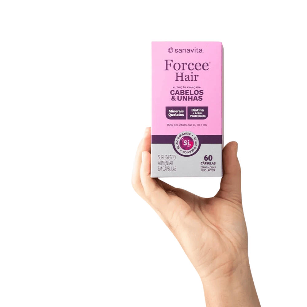 Forcee Hair, 60 Cápsulas - Sanavita