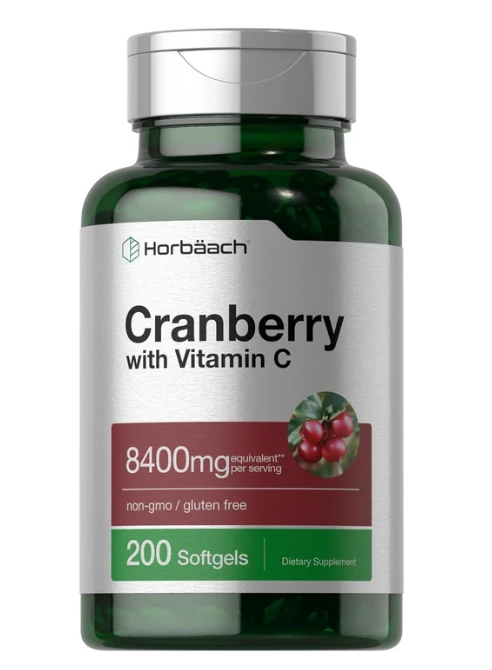 Cranberry Com Vitamina C, 8400mg, 200 cápsulas, Horbaach