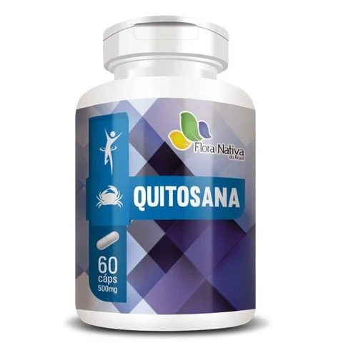 Quitosana, Òleo de borra, 500mg, 60 Cápsulas 