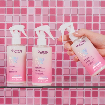 Gummy Original Magic Pink Blindagem Antifrizz 250ml 