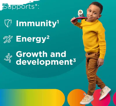 Centrum Kids, 110 gomas Sabor ponche tropical