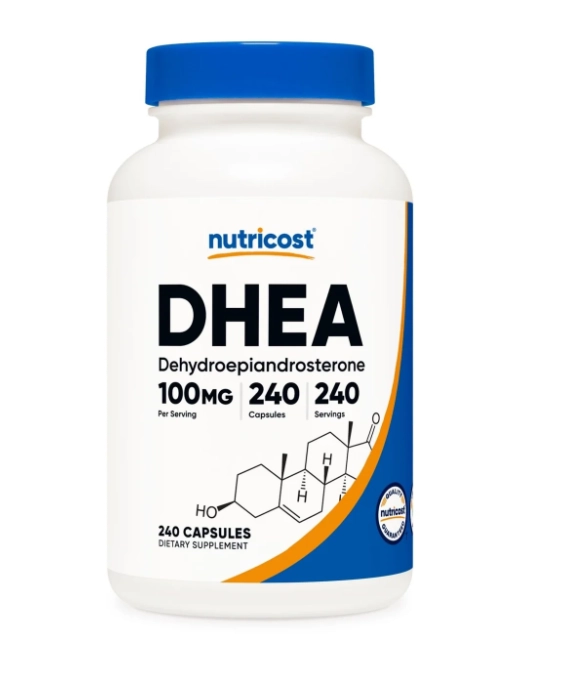 DHEA 100mg, 240 Cápsulas, Nutricost