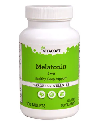 Melatonina 5mg, 100 Comprimidos, Vitacost Melatonina 5mg, 100 Comprimidos, Vitacost