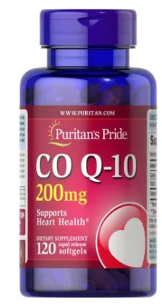Coenzima Q10 200mg, 120 Cápsulas, Puritan's Pride