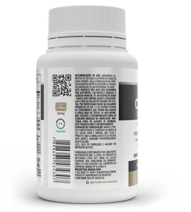 Colosfort Lactoferrin plus, 30 Cápsulas, Vitafor