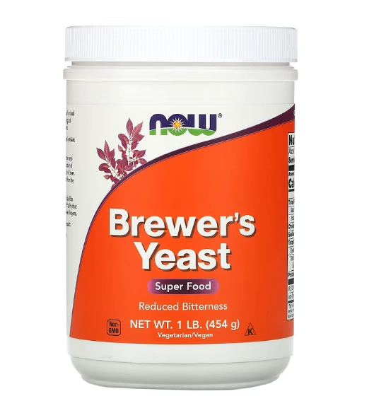 Brewers Yeast, Levedura de Cerveja, Super Alimento, 454g, Now