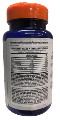 Fat Burner, Green Tea, 90 capsulas, Beauty Nature