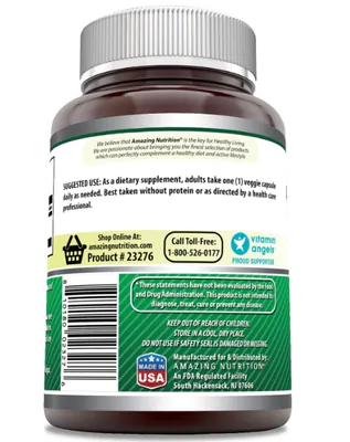 GABA 750mg, 200 Cápsulas, Amazing Formulas