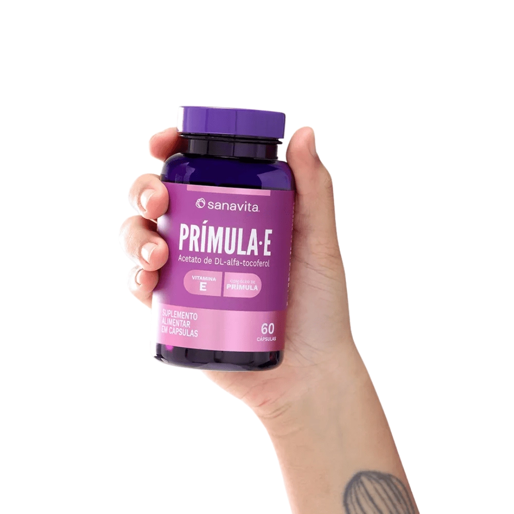 Prímula-E, 60 Cápsulas - Sanavita
