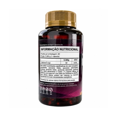 Vitamina D3 2000UI, Imunidade, Ossos Fortes e Bem-Estar Diário, 60 Cápsulas, Alquimia