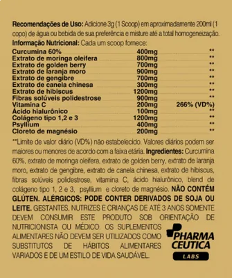 Golden Drink, 8000mg, 240g, Dr. Botanico