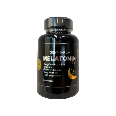 Melatonin, 5mg, 90 Cápsulas, GenPharma