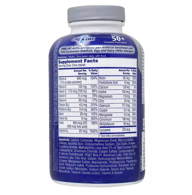 Multivitamínico, Healthy Advantag, Homens 50+ , 300 comprimidos, One-A-Day