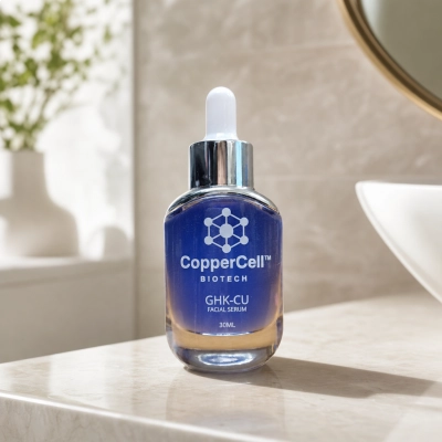 Sérum Facial de Peptídeos GHK-CU, Fórmula suave, 30ml, Copper Cell