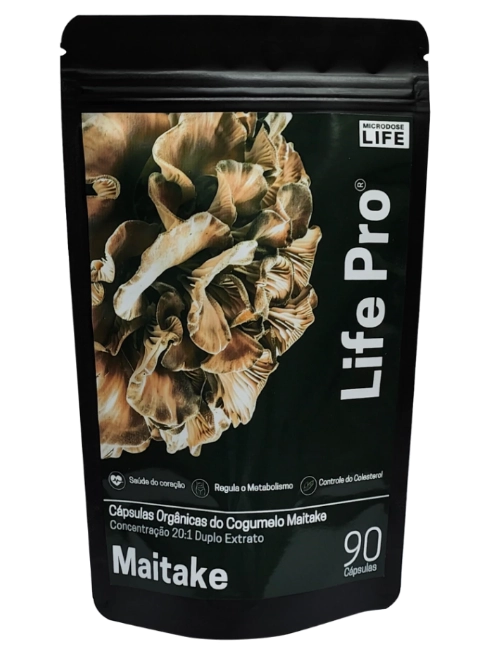 Maitake, Extrato Puro e Concentrado, 90 Cápsulas, Microdose Life