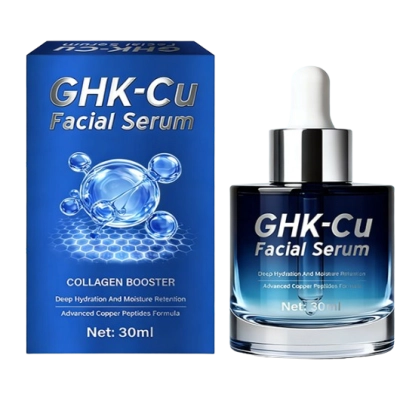 Sérum Facial de Peptídeos GHK-CU, Fórmula suave, 30ml, Feulover