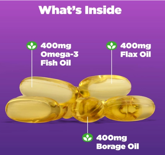 Ômega 3-6-9 Complex 1200mg, 90 Softgels Sabor Lemon, Natrol