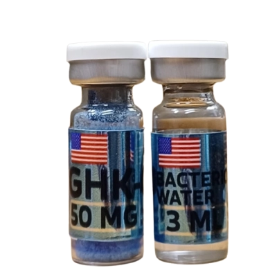GHK-CU, 50mg, com Água Bacteriostática, 3ml, Purity Peptideos