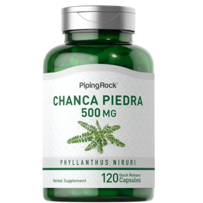 Chanca Piedra 500mg, 120 Cápsulas, PipingRock