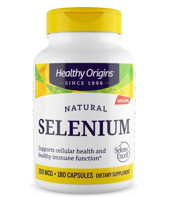 Selênio 200mcg, 180 Cápsulas, Healthy Origins