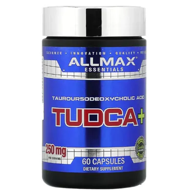 TUDCA+ 250mg, 60 Cápsulas, AllMax Nutrition