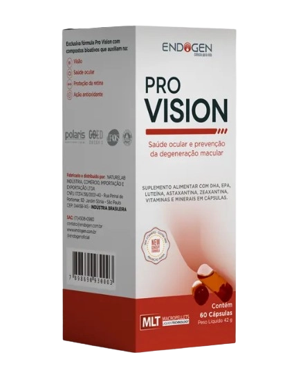 Pro Vision, 60 Cápsulas, Endogen
