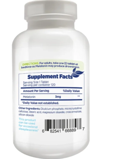 Melatonina, 3mg, 120 tablets, Proud Origins