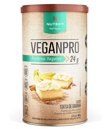 Vegan Pro, Sabores, 450g, Sabores - Nutrify 