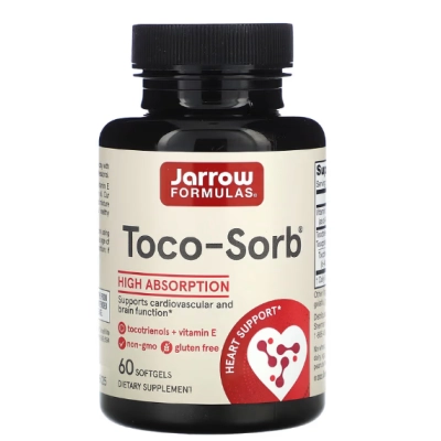 Toco-Sorb Complexo de Tocotrienóis, 60 Cápsulas, Jarrow Formulas