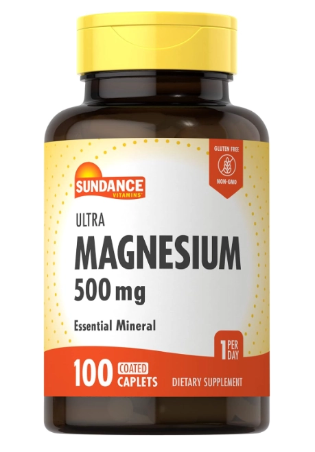 Ultra Magnésio, 500mg, 100 Cápsulas, Sundance