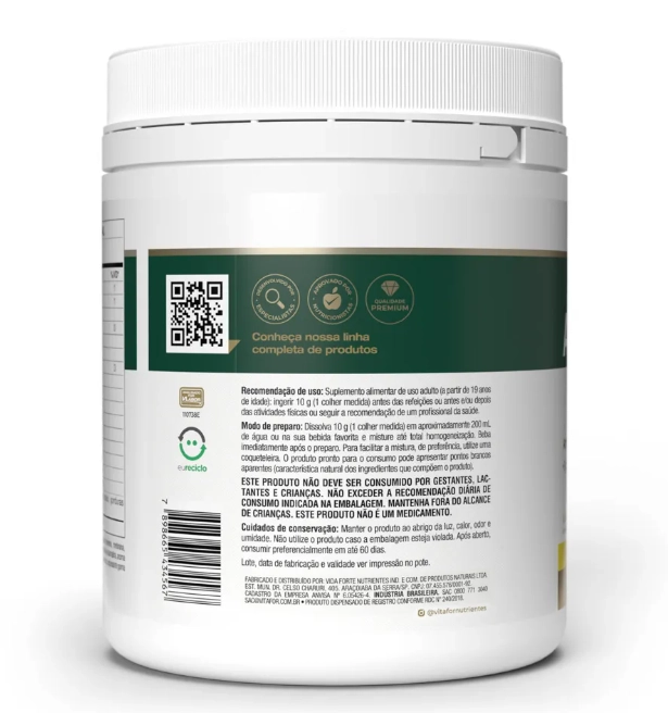 Aminovita, 240g Sabor Maracujá, Vitafor