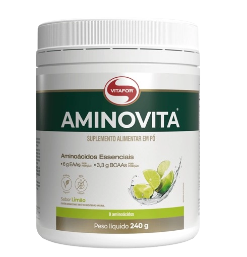 Aminovita, 240g Sabor Limão, Vitafor