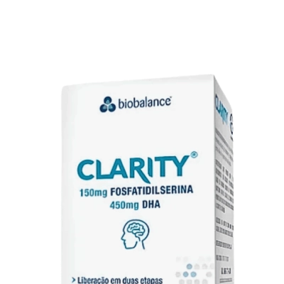Clarity Fosfatidilserina 150mg + DHA 450mg, 30 Cápsulas - Biobalance