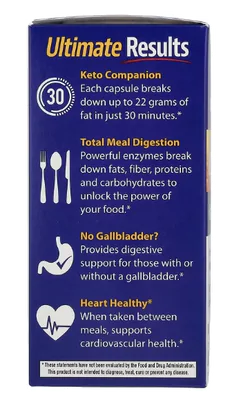 Lypo Gold, Para Digestão de Gorduras, 120 Cápsulas, Enzymedica