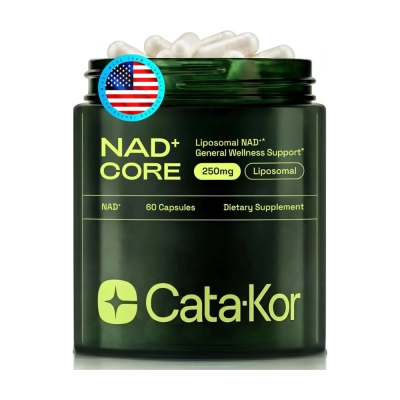 NAD CORE Liposomal NAD+, 250mg, 60 Cápsulas, Cata-Kor