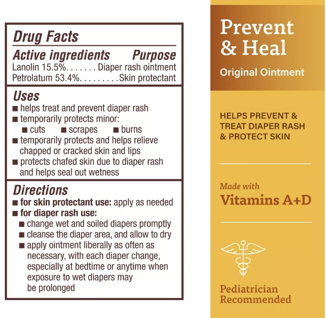 A+D Prevent, Protetor Hipoalergênico para Assaduras, 454g, Ajuda a Tratar e Prevenir assaduras, Bayer