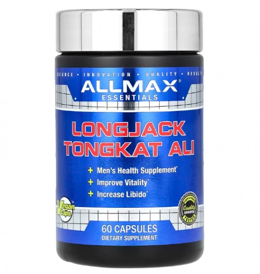 Longjack Tongkat Ali, 325mg, 60 Cápsulas, AllMax Nutrition