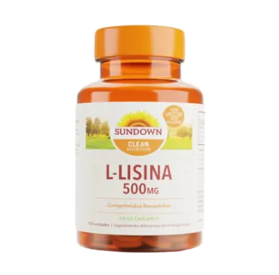 L-Lisina, 500mg, 100 comprimidos, Sundown