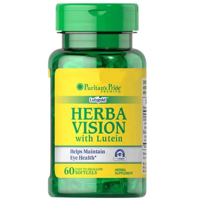 Herbavision (Suplemento com Lutaína)  60 cápsulas, Puritan's Pride