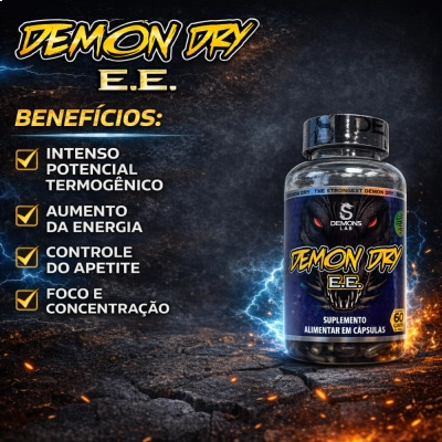 Demon Dry, E.E., 60 Cápsulas