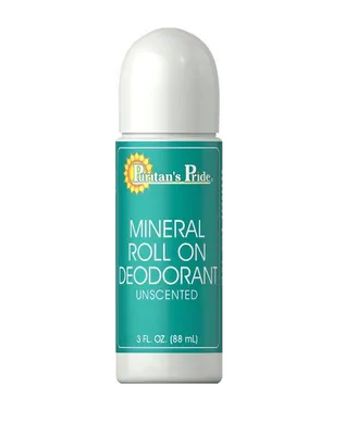 Mineral Roll On Desodorante Roll-On, 88Ml, Puritan's Pride