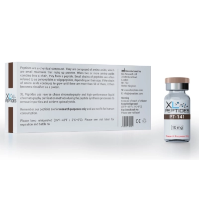 PT-141 10mg, Peptídeo Bremelanotida, XLPeptides
