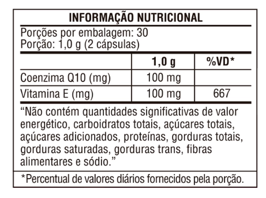 Coenzima CQ10 500mg, 60 Cápsulas, Ocean Drop