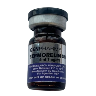 Sermorelin 5mg, Redução de Gordura Aumento da Massa Muscular, Gen Pharma