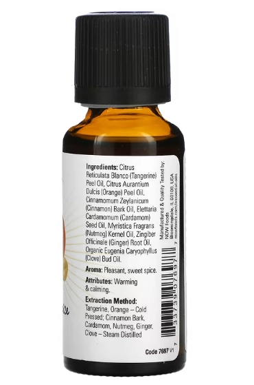 Óleos Essenciais, Aromaterapia com Fragrâncias Variadas. 30ml, Now