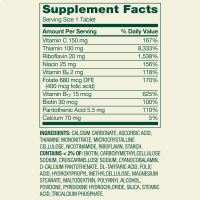 Super Vitamin B-Complex, 250 tablets, Spring Valley