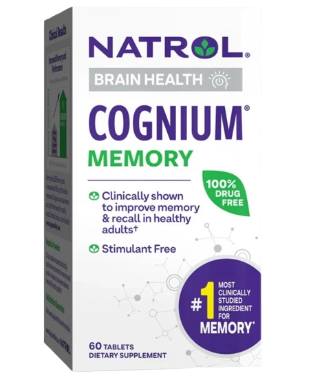 Cognium Memory (Memoria) 60 Comprimidos, Natrol