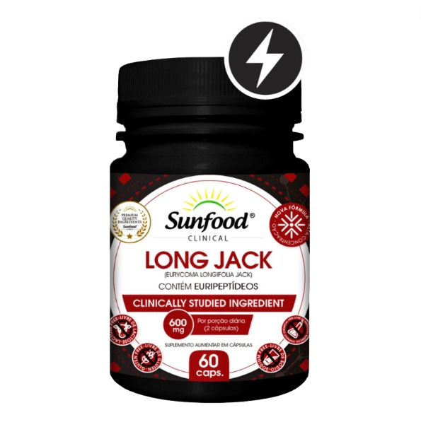 LongJack, 2000mg, 60 Cápsulas, Sunfood