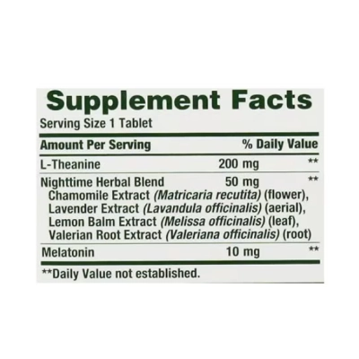 Melatonina 10mg Sleep3, Três Camadas, Tablets Opções, Nature's Bounty