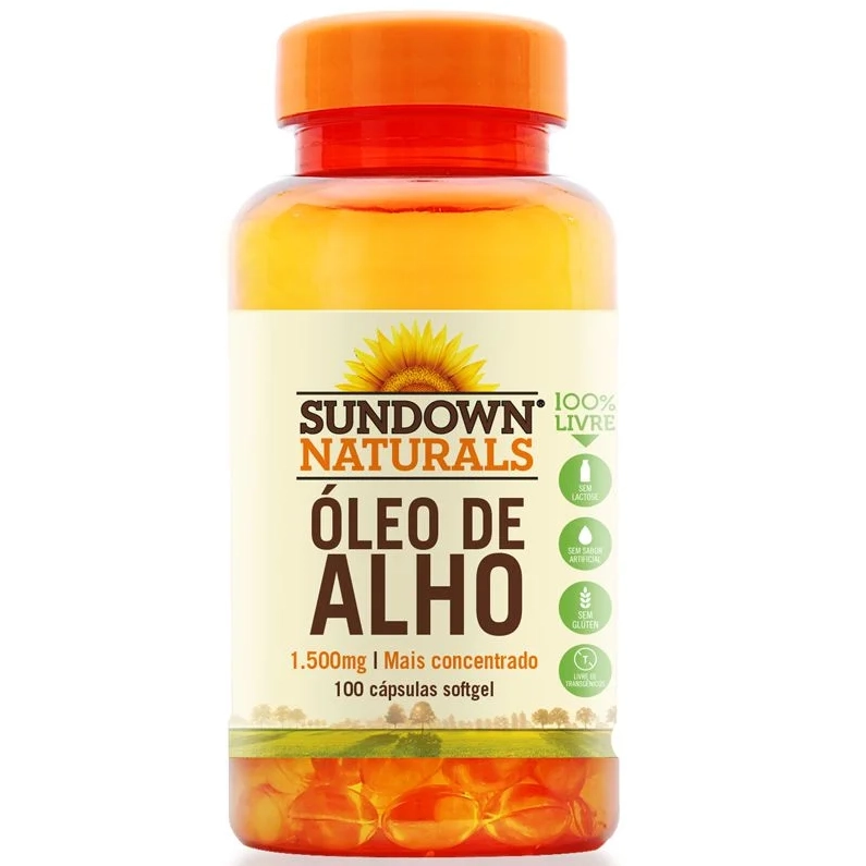 Óleo de Alho, 100 cápsulas, Sundown